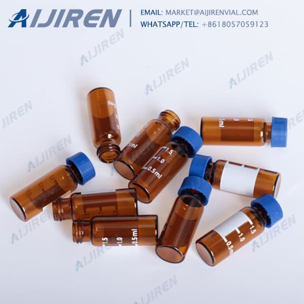 <h3>Vials, screw top, amber glass (vial only), volume 2 mL</h3>
